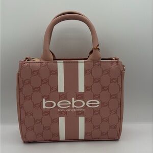 Bebe Blush Pink Satchel Bag